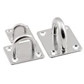 1Pcs 304 Stainless Steel U-Shaped Hook Silver Base Ceiling Fans/Leisure Sofa/Punching Bags/Hammocks/Swing/Lighting Fixed Hook Color : L 