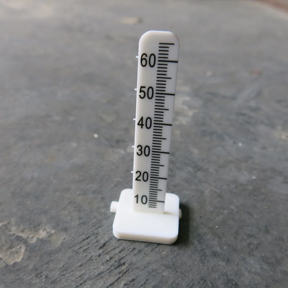 60mm Floor Level Pegs for Cement Measure Poured Self Leveling Pins 50 Pack floor leveling pins