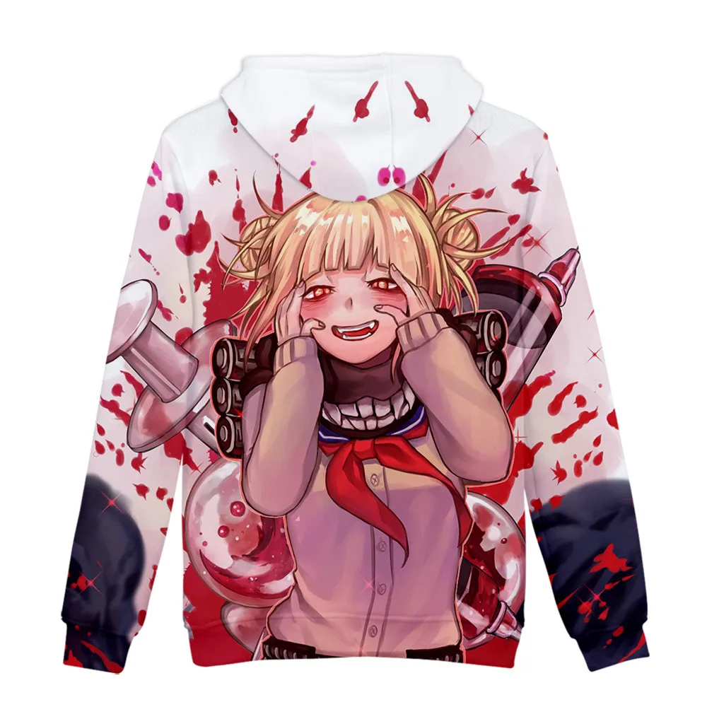 My Hero Academia Himiko Toga Anime 3D Printed Hoodies