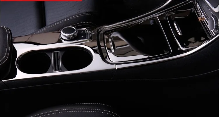 Автомобильный аксессуар для Mercedes Benz A/GLA/CLA Class 200 220 260 W176 A180 3D хромированная центральная консоль панель отделка наклейка украшение