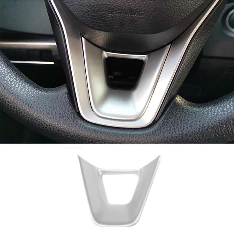 Sleek Car Steering Wheel Button Trim Cover Sticker Accessories