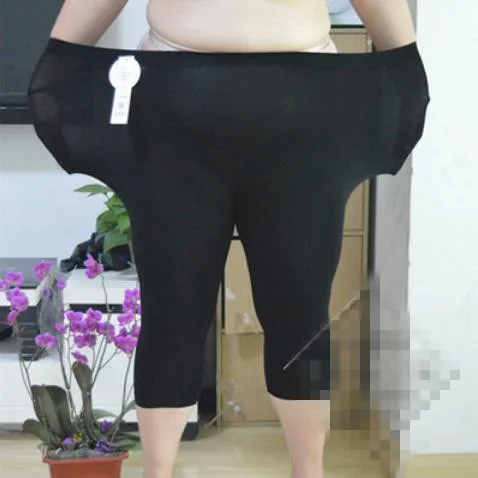 Pantalon femme женские штаны лето 2020 большие размеры 8XL модальные леггинсы Капри