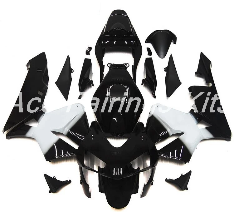 

Top (Injection mold) New ABS Motorcycle Full Fairing Kit Fit For Honda CBR600RR F5 2004 2003 Fairings set Nice black white