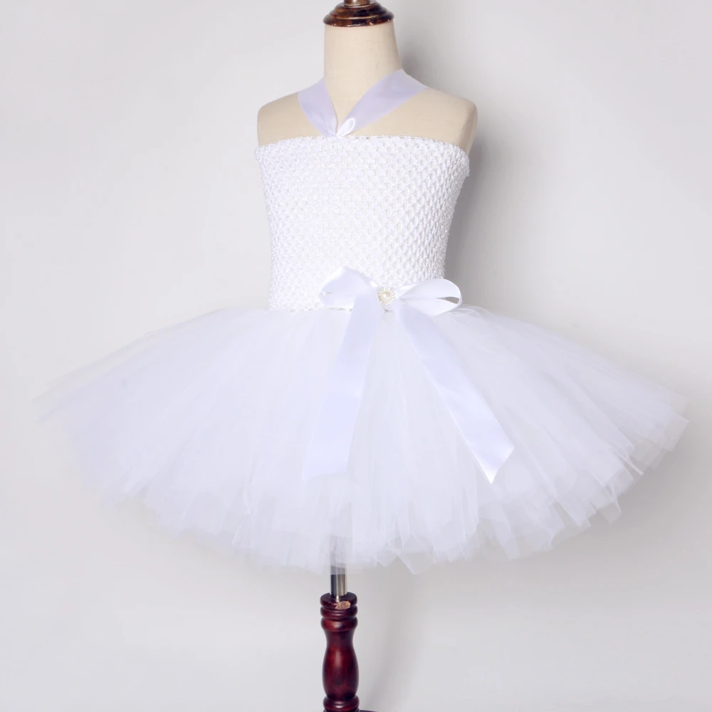 White Angel Tutu Kostum untuk Anak 