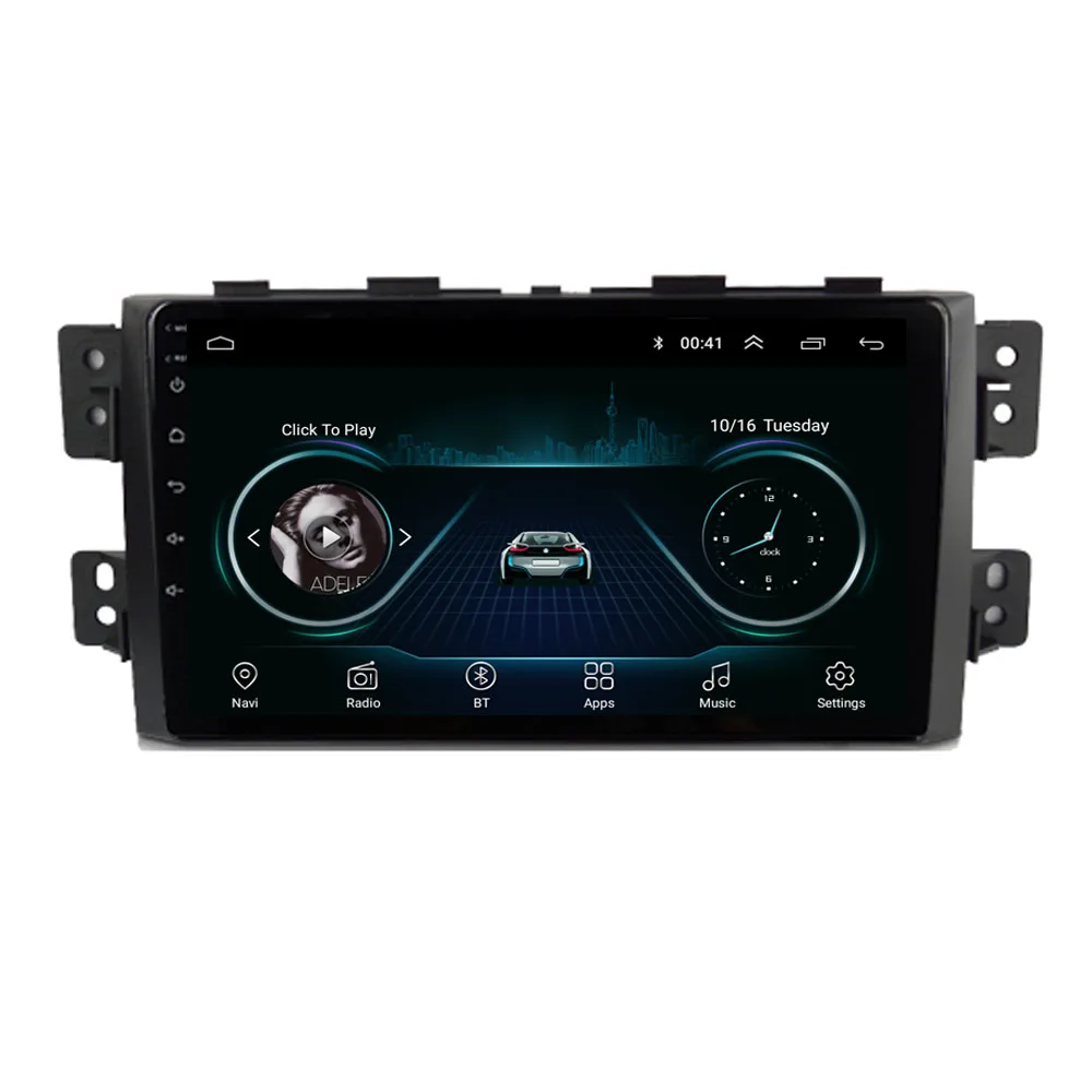 

9" Octa core 2.5D IPS screen Android 8.1 Car GPS radio Navigation for Kia borrego mohave 2008-2012 with 4G/Wifi, DVR OBD 1080P