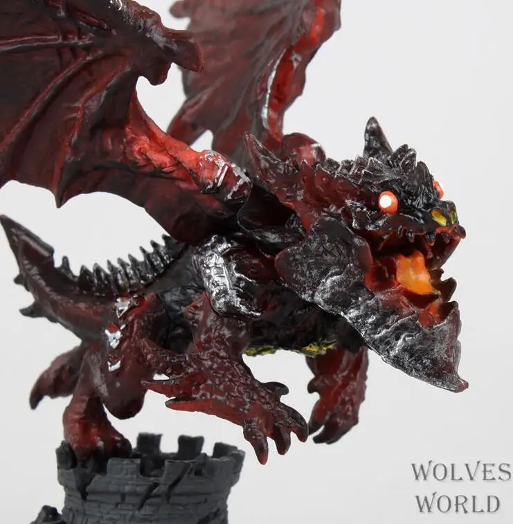 Blizzard World of Warcraft Garage Kit украшение Cataclysm Neltharion Death of Pterosaur Garage Kit Модель