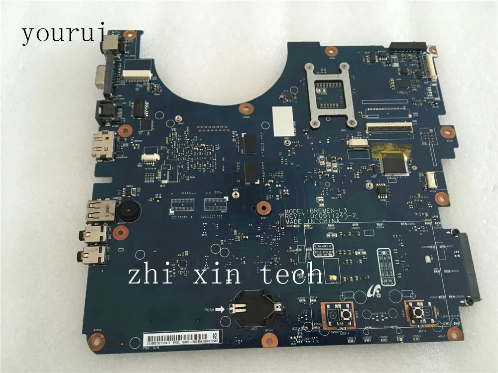 Yourui для samsung R530 Материнская плата ноутбука BA92-06345A BA92-06345B DDR3 тест ОК