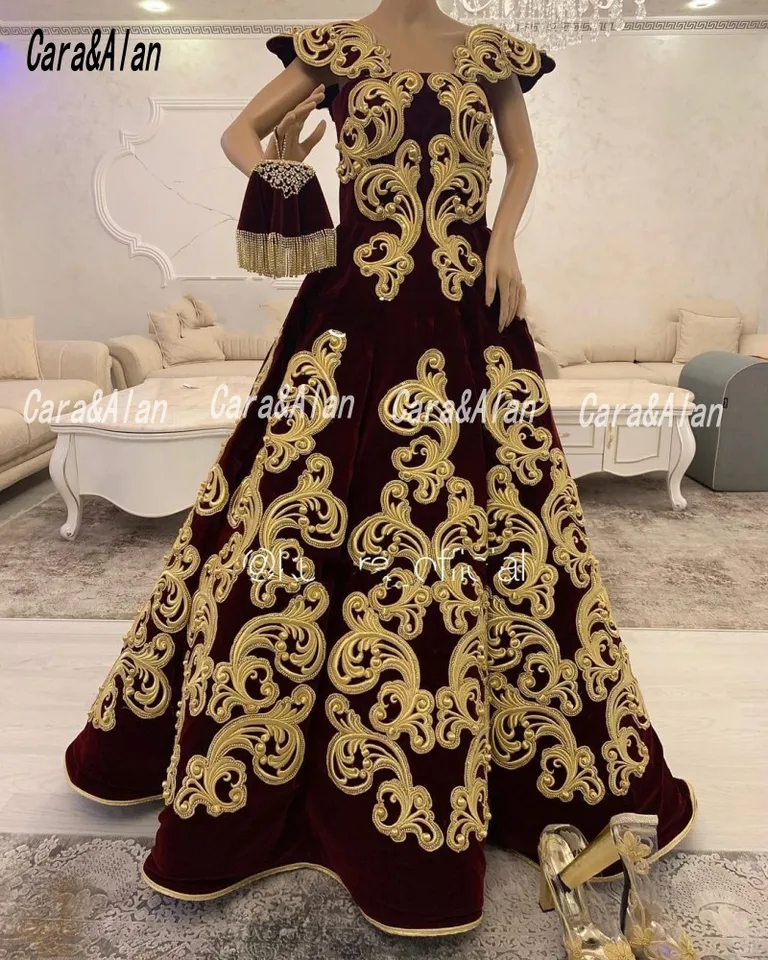 green emerald velvet dress Jewel-Embellished Black Dress – ALBINA DYLA main image 0