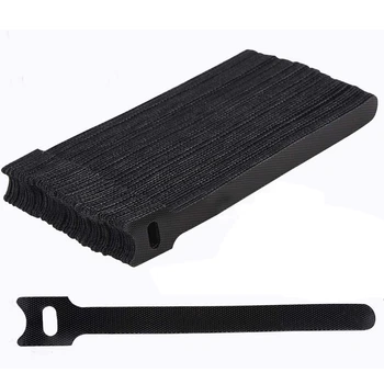 

6 Inches Reusable Cable Ties, Adjustable Cord Straps, Cable Organizer, Cord Wrap and Hook Loop Cords Management