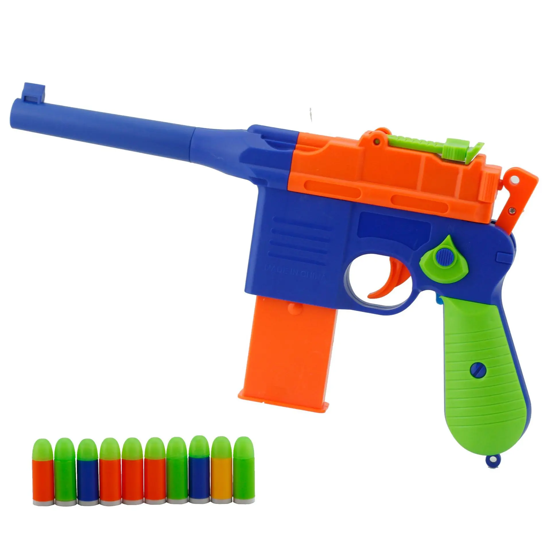 

Children Soft Bullet Gun Bokeqiang Color Bullets Sniper Toy Gun Pistol