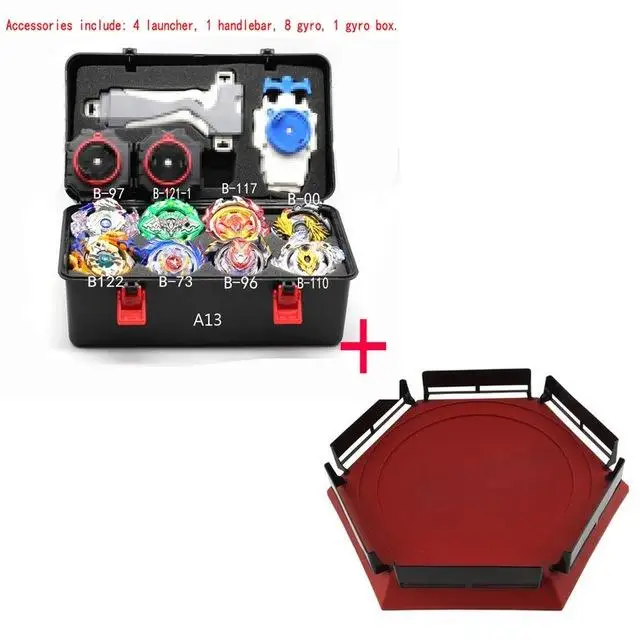 Горячие Стили волчок Beyblade Burst B139 B133 B131 B129 B127 B128 без Устройства Запуска коробка металлический пластик Fusion 4d Подарочные игрушки - Цвет: A 13