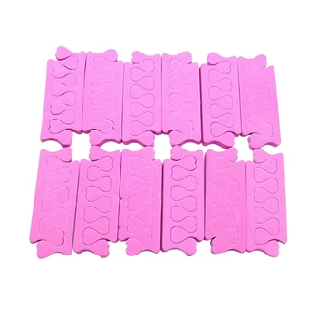 

Pedicure Toe Separators Bulk Nail Art Finger Separators Soft Foam Toe Stretcher for Toes & Finger Relaxing Holding