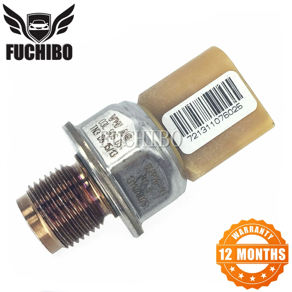 FUCHIBO 03L906054A датчик давления топливной рампы для V-W Beetle Golf Passat Jetta2.0L 03L130089P 0281002859