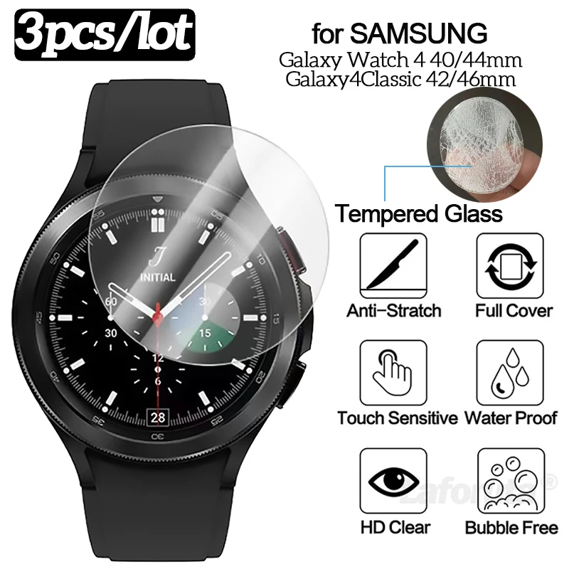 (3pcs) Screen Protector For Samsung Galaxy Watch 4 Classic 42mm 46mm