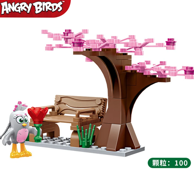 

NEW Movie Cartoon Game Series Birds 2 Pig Hyun dance silver Appointment Building Blocks Sets Bricks Model Kids Kits Toys Ideas