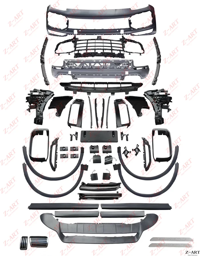Z-ART впрыска PP турбо передний бампер для Porsche 959 Cayenne S- турбо обвес комплект для нового cayenne модифицированный обвес