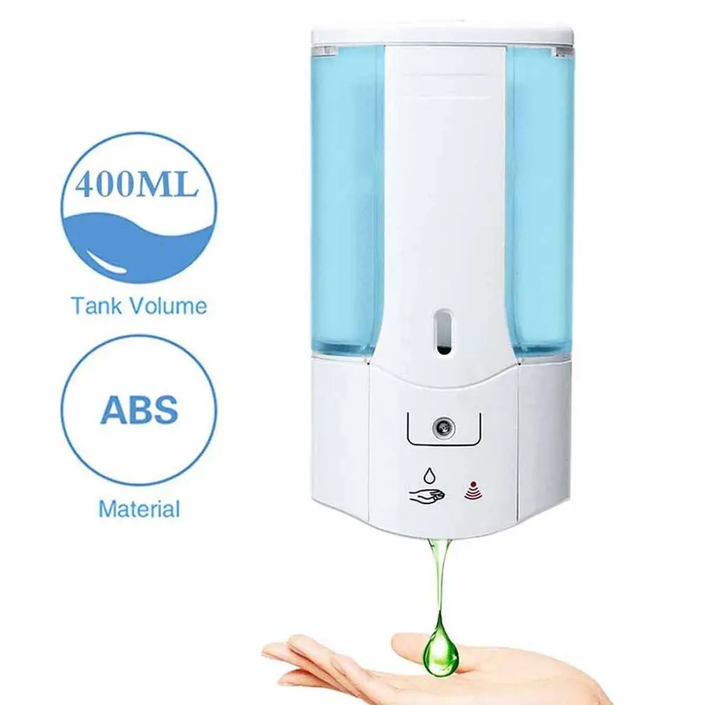 Description Picture 4 of itemWall-mounted Soap Dispenser 500ml Automatic Touchless Sensor Hand Sanitizer Detergent Liquid Soap Dispenser For Bathroom Kitchen