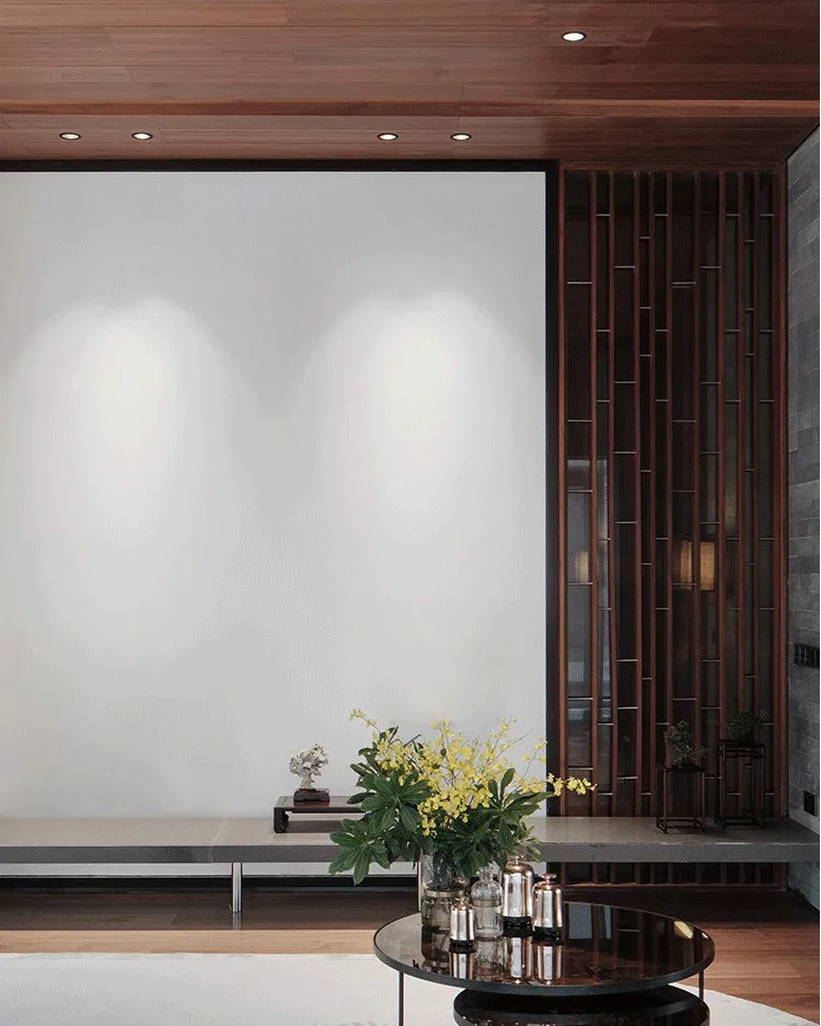 贤城cob射灯led嵌入式北欧客厅家用窄边7_12