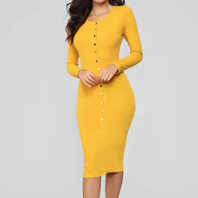 2019 autumn party dress women sexy tight dress ladies long