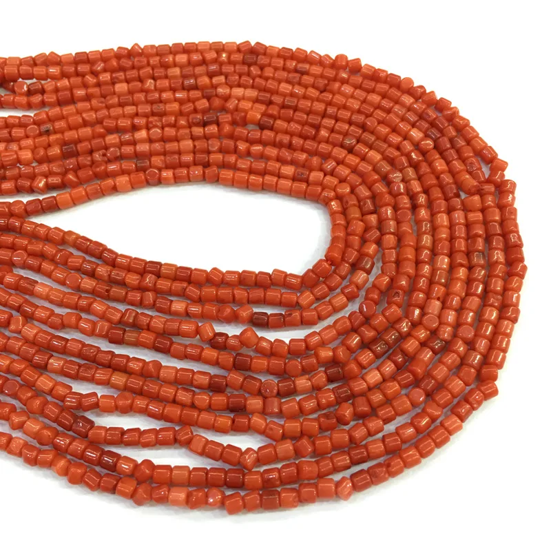 Red Coral Chip Beads 32inch 1-5 Strand Genuine Coral Chips Nugget Uncut Smooth 5-8mm/7-10mm Natural Red Coral Chips Jewelry Making Beads