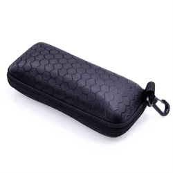 Fashion Newly Protable Rectangle Zipper Sunglasses Hard Eye Glasses Case Protector Box Eyewear Cases Bags