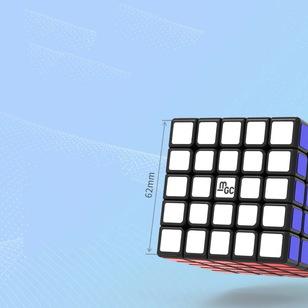 YJ MGC 5x5 Магнитный черный скоростной куб YJ MGC M наклейки 5x5x5 головоломка Yongjun Magico Кубики Игрушки для детей Подарки