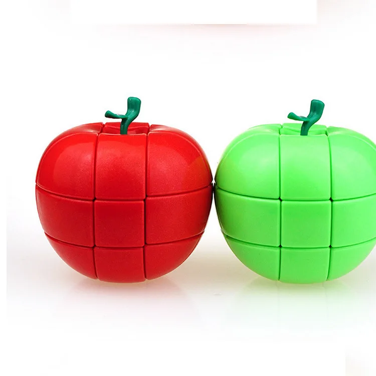 [Yongjun Apple Rubik's Cube] Three Layer Special Shape Christmas Eve Fruit Rubik's Cube YJ0326 Christmas Eve Fruit Gift