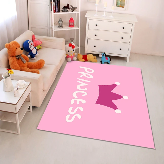 Tapis enfant cheval rose - ANIME