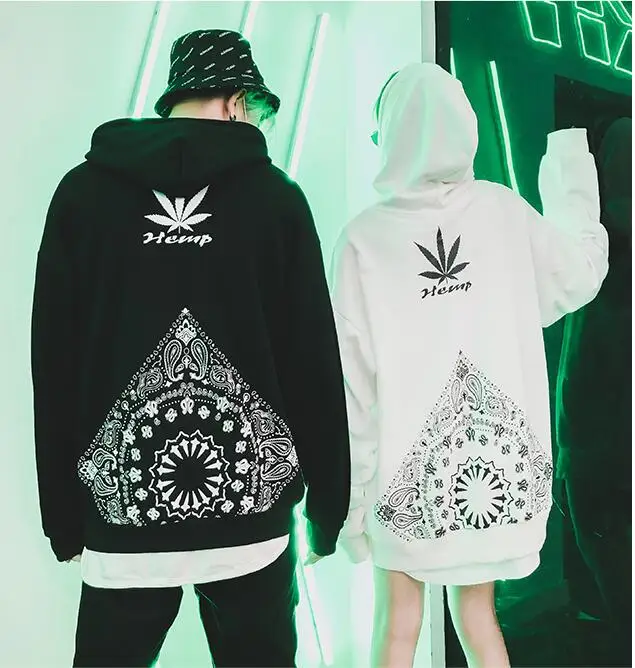 S-XXL! Модная одежда для пар, новая осенняя одежда из конопли, кешью, с цветами, свободные, в стиле хип-хоп, для мужчин и женщин, большие размеры