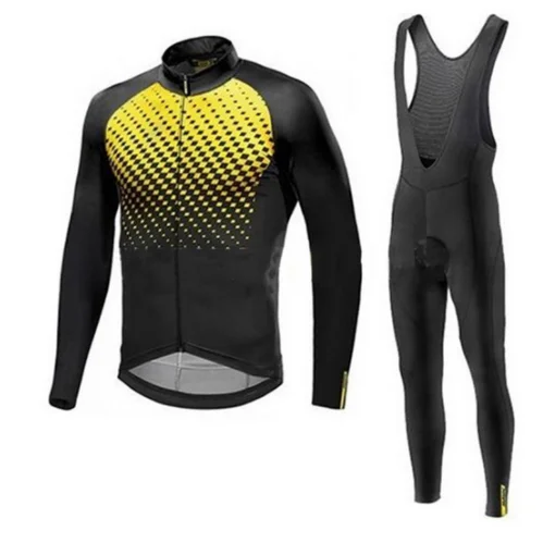 MAVIC, дышащие велосипедные комплекты с длинным рукавом, bicicleta, Майо, ciclismo, комплект, велосипедная Осенняя униформа, одежда для велоспорта, костюмы Hombre
