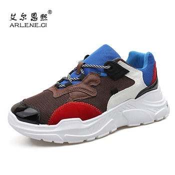 

Men's Shoes Autumn Personality Sports Casual Shoes Flat Shoes Sports Shoes White Running Shoes Off White Sneakers Men Chaussures