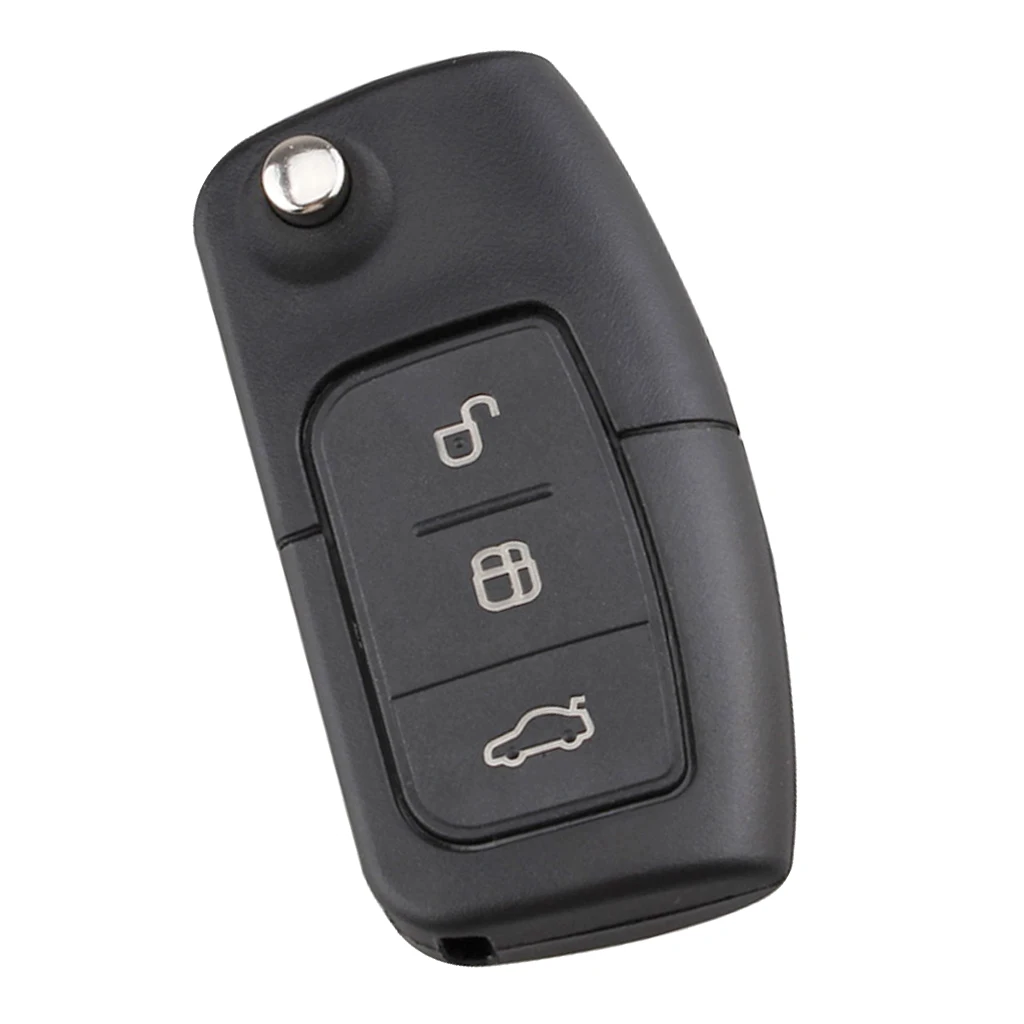 Новый 3 кнопки дистанционного ключа Fob 433 МГц 4D 63 чип для Ford Fiesta Focus Mondoe|Ключ от авто|