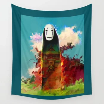 

No Face Tapestry Wall Decor Bedspread Curtain Blanket Towel Throw Decorative Furniture Toddler Bed Lightweight Family Tapestries
