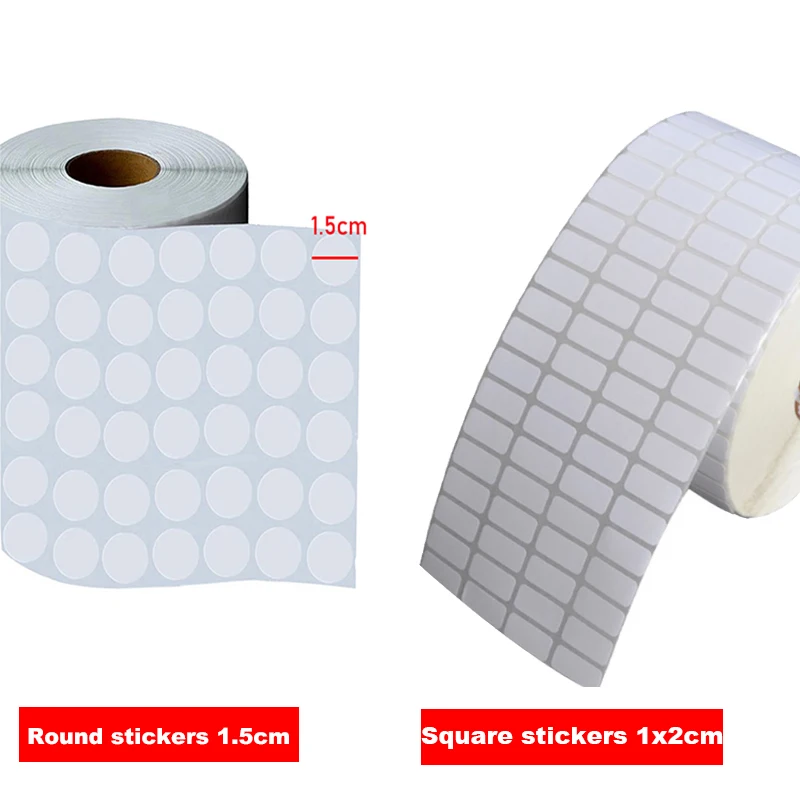 Cajas de almacenamiento de clasificación de diamantes, pegatinas de etiqueta, accesorios de pintura de diamantes, herramientas de bordado, 500 Uds.