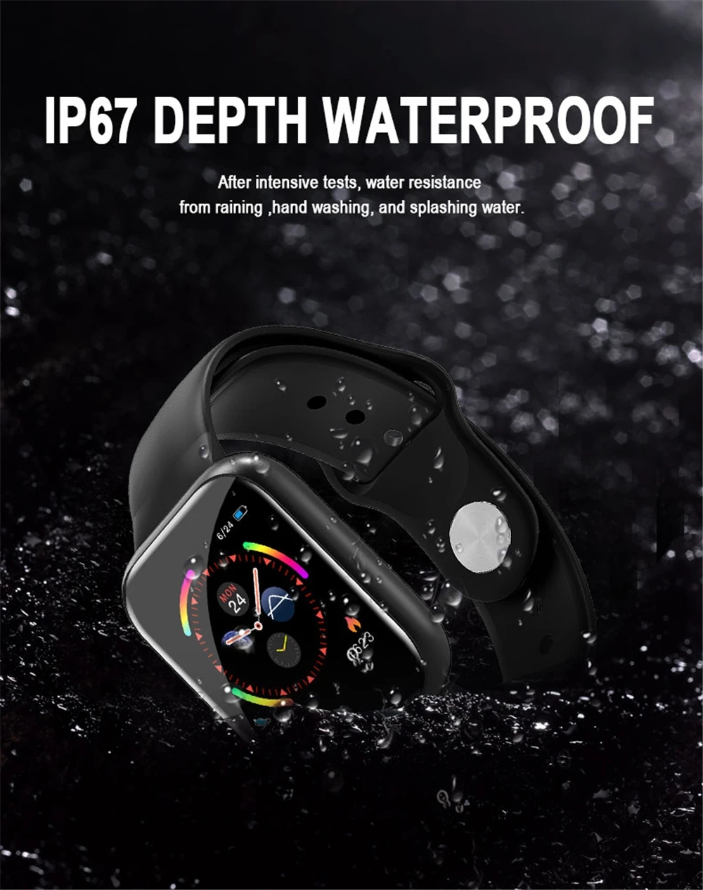 I5 Смарт-часы мужские спортивные часы с сердечного ритма женские Mp3 смарт-Браслет фитнес-трекер Смарт-Браслет Смарт-часы для ios android