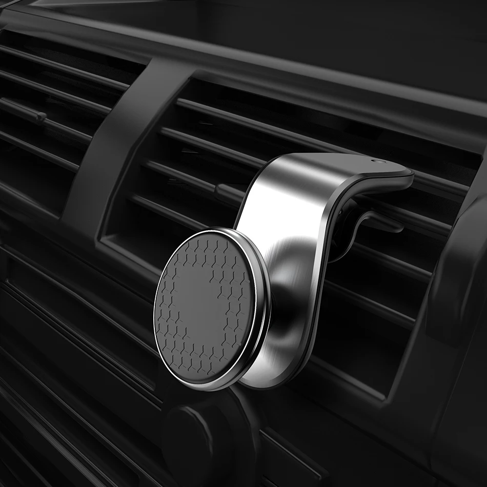 ACCEZZ металлический магнитный автомобильный держатель для телефона, подставка для крепления на вентиляционное отверстие для iPhone 11 samsung S9 S10 Xiaomi, автомобильный Магнитный Универсальный кронштейн