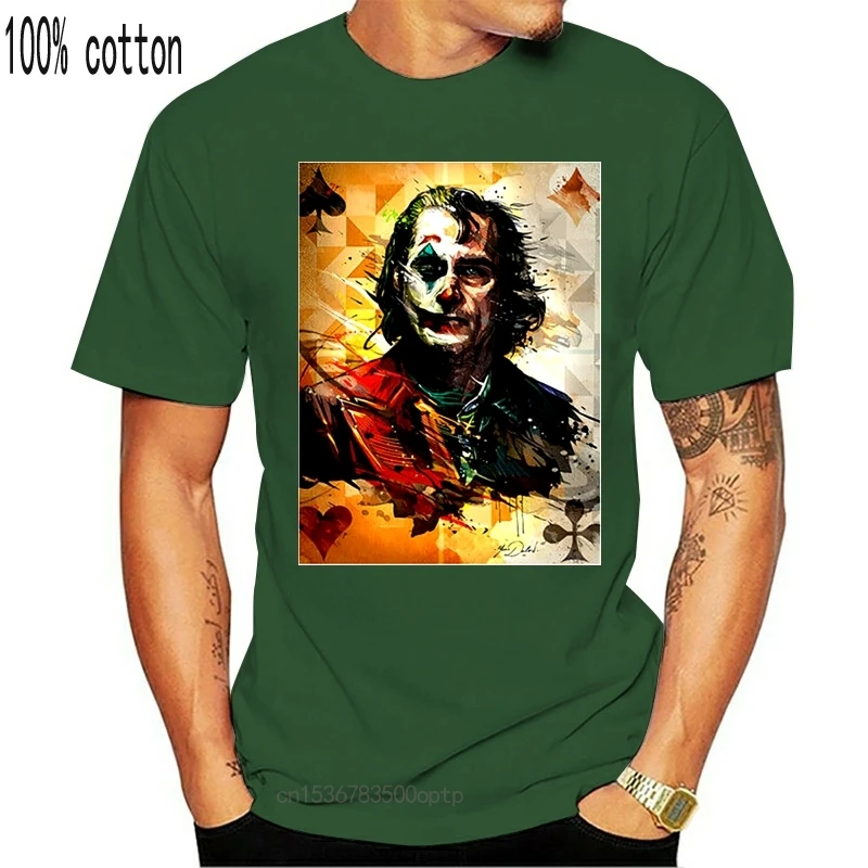 Men's New The Joker Joaquin Phoenix 2020 Tee Black T-Shirt M-XXXL