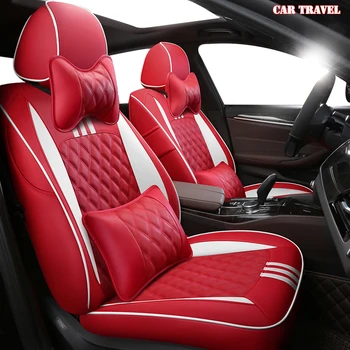 

CARTRAVEL Custom leather car seat cover for BORGWARD BX5 BX6 BX7 BXi7 Automobiles Seat Covers car seats protector