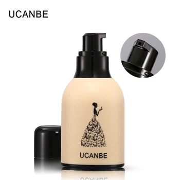 

New Arrivals UCANBE Face Base Makeup Milk Bottle Shape Liquid Foundation Matte and Poreless