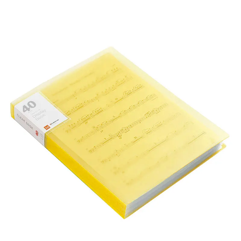 A4 папка для файлов, папка для информации, A4, прозрачный зажим для документов, Офисная бумага, студенческие папки, многослойная папка, папка, принадлежности, сумка - Цвет: 40 Pockets A48