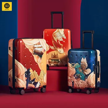 

Newest Xiaomi 90FUN suitcase Forbidden City time travel series leisurely travel suitcase 20 24 inch