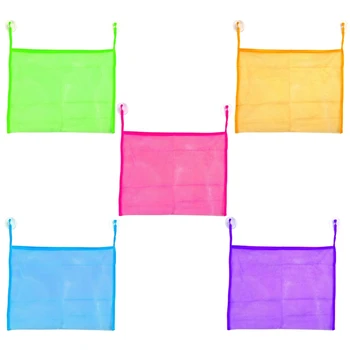 

Baby Kids Bath Bathtub Toy Mesh Net Storage Bag Organizer Holder Bathroom