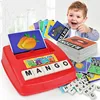 Children Montessori Toy Learn English Words Memory Card Language Learning Machine Early Educational Game Teaching Aids 1