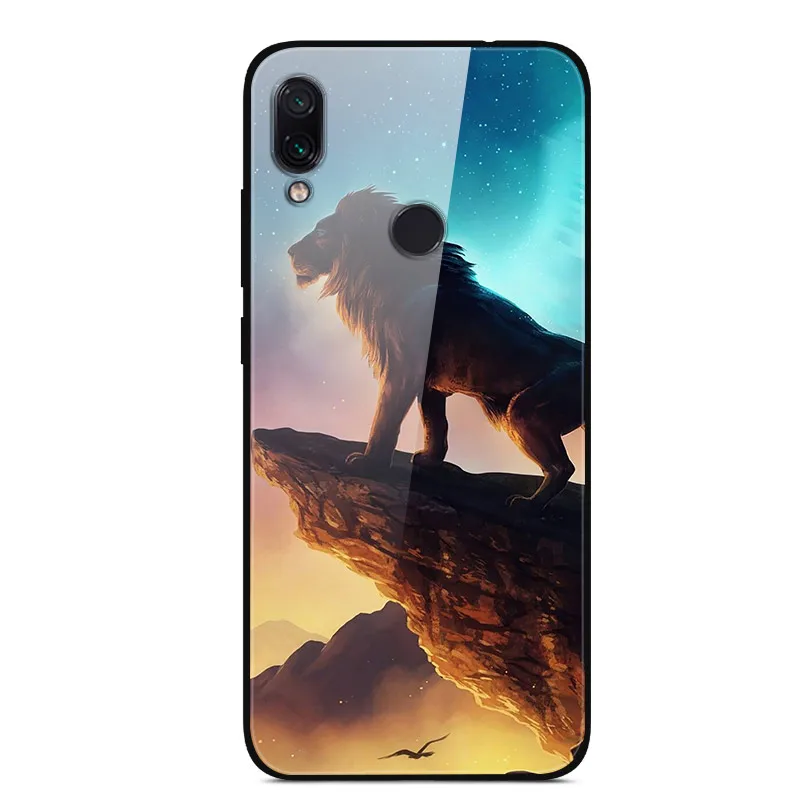 Для Xiaomi Redmi 7 Чехол для Redmi 7A чехол жесткое стекло закаленное покрытие для Redmi 5 5plus чехол Fundas на Redmi 6 6A чехлы для телефонов - Цвет: Розовый