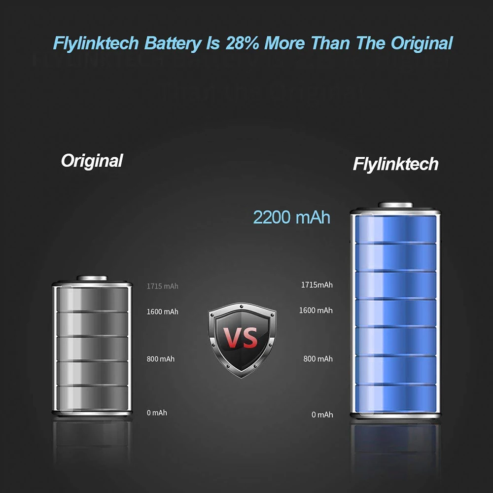 Flylinktech батареи мобильного телефона для iphone 6 6s plus Замена батареи большой емкости внутренний аккумулятор для iphone 6 plus