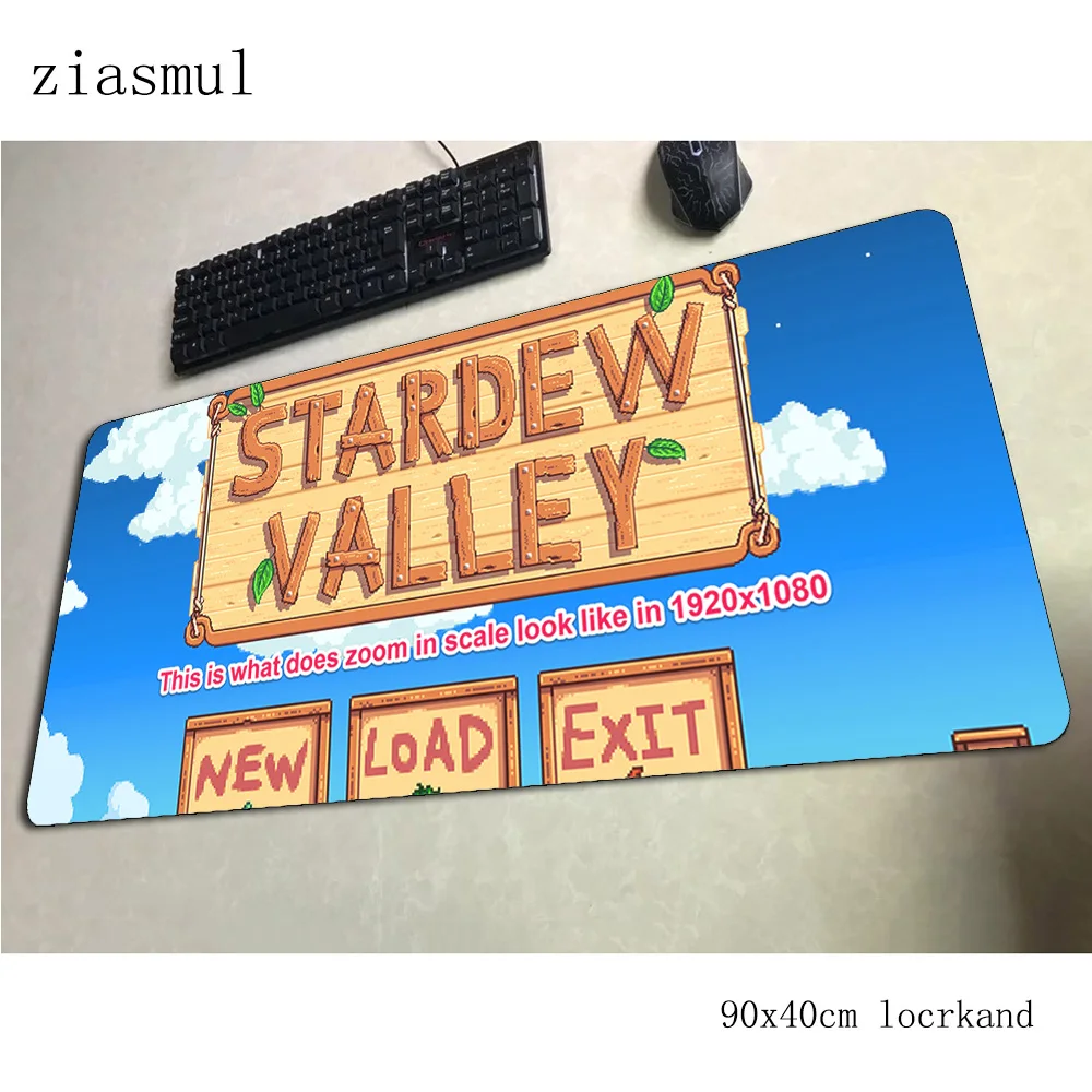 Stardew valley коврик для мыши рождественские подарки компьютерный геймер Коврик для мыши 900x400x3 мм Коврик Для Мыши Эргономичный гаджет офисный стол коврик