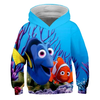 

The Lovely Fish 3D Kids Hoodies for Girls Teenagers Oversized Children's Sweatshirt for Boys Girls Sweat Shirt Child Boy Hoodies