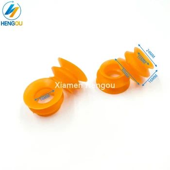 

100 pieces free shipping RC30.16.16 rubber sucker for roland 300 and roland 700 machine 021F013230