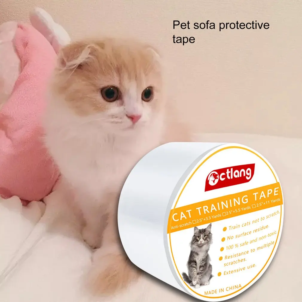

Pet Tape Protection Furniture Sofa Scratch-Resistant Cat Training Tape Double-Sided Cat Scratch Tape Pet Supplies