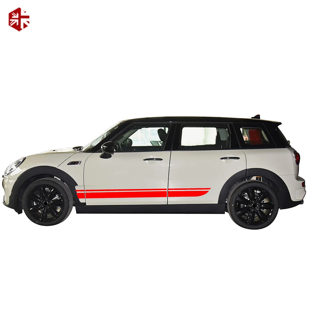 Наклейка на дверь автомобиля боковые полосы крышка двигателя наклейка багажник